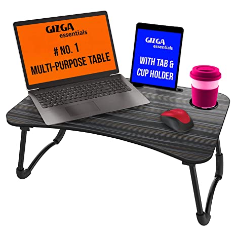 Gizga Essentials Multi-Purpose Portable Laptop Table