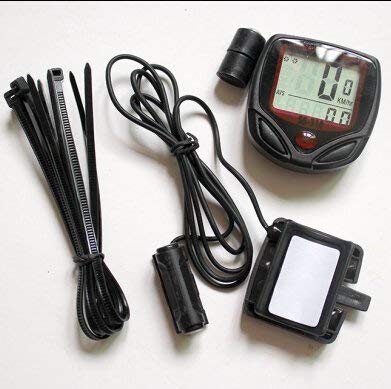 Jack Williams Waterproof 15 Function Cycle Digital LCD Speedometer for Bicycle