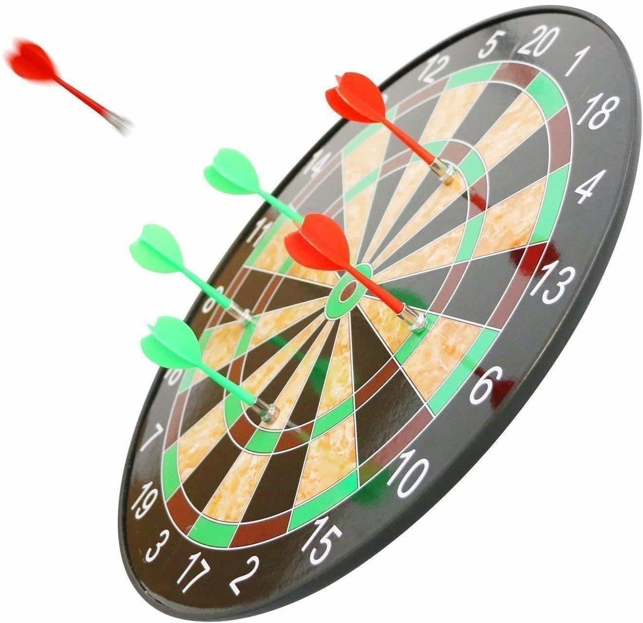 Jack Williams Joy In Indoor-Outdoor Magnetic Dart Board -6 pcs Game