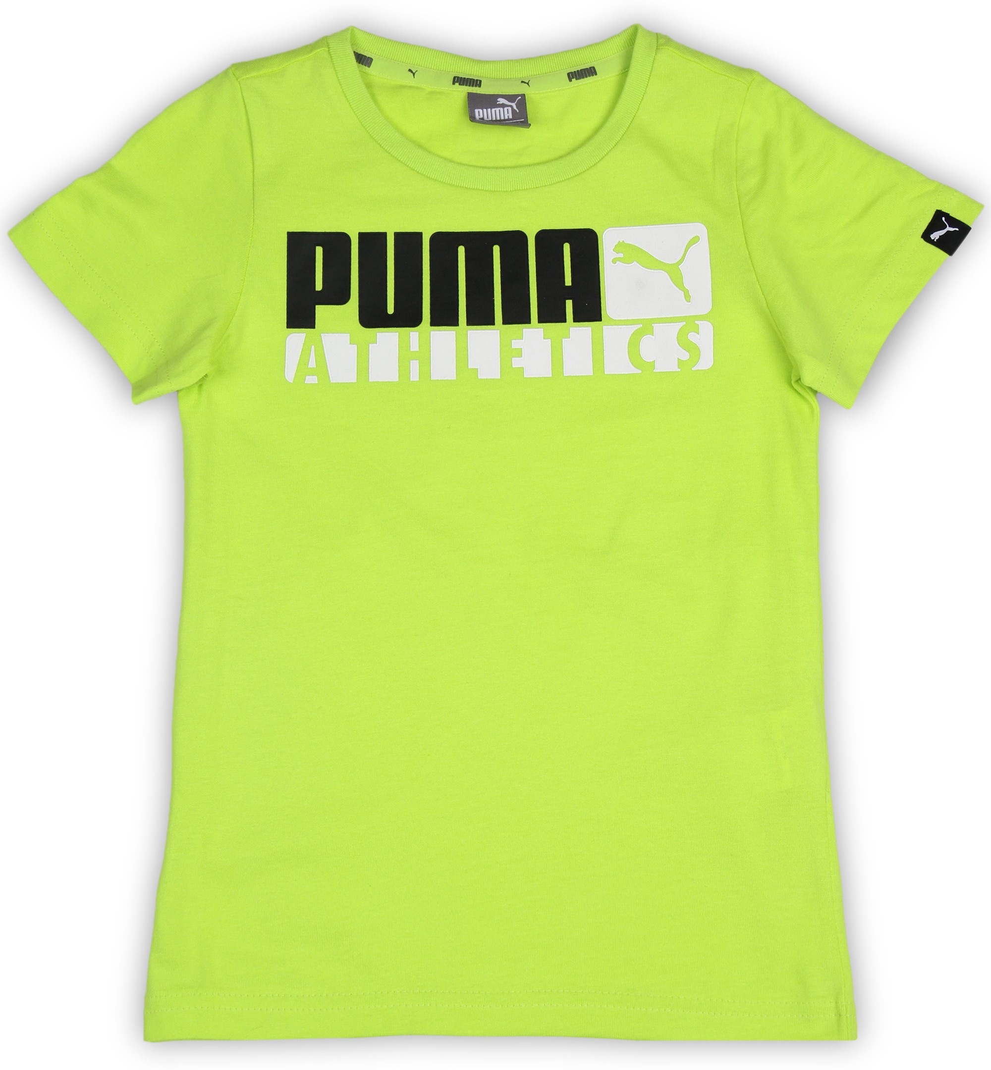 Puma Boys Printed Cotton Blend T Shirt