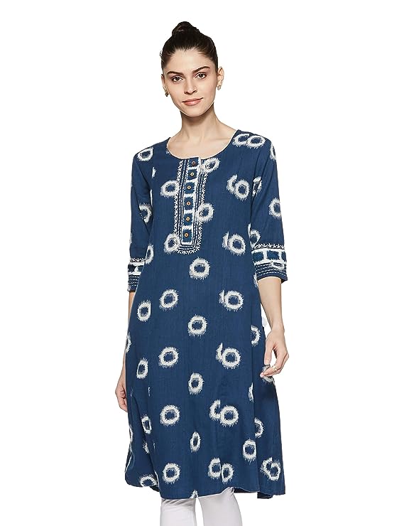 Rangriti Women's A-Line Kurta	