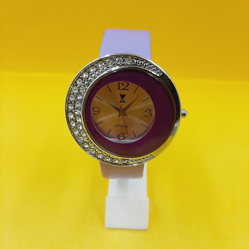 DVINE Diamond Design Analog Watch For Women  