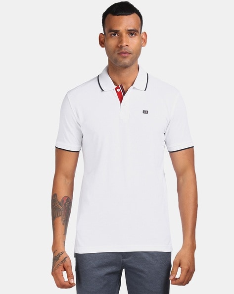 Arrow Men Polo T-shirt with Brand Logo