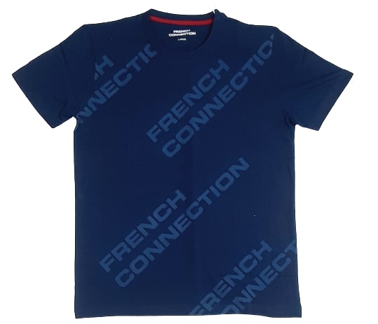 French Connection Men Printed Round Neck T-Shirt