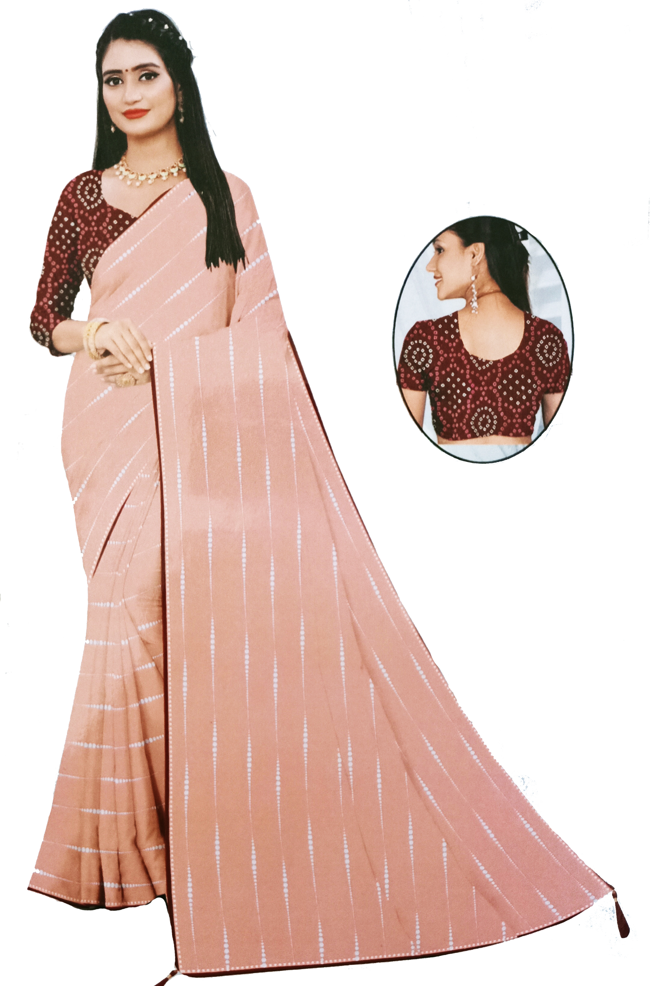 JACK WILLIAMS LAZRI SAREE WITH BLOUSE