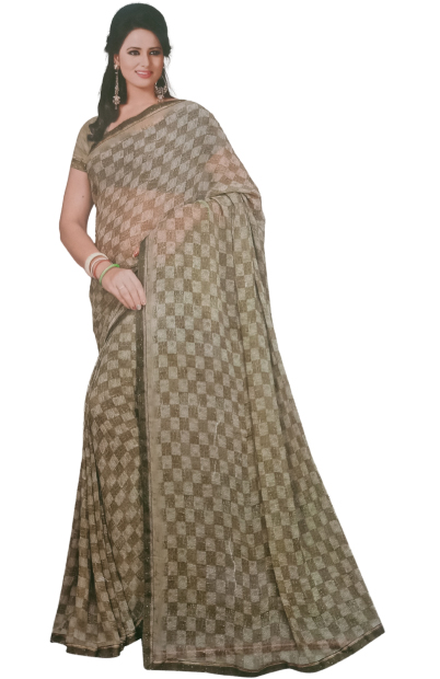 JACK WILLIAMS EVERGREEN SAREE WITH BLOUSE