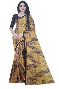 JACK WILLIAMS WHITE CAT SAREE WITH BLOUSE