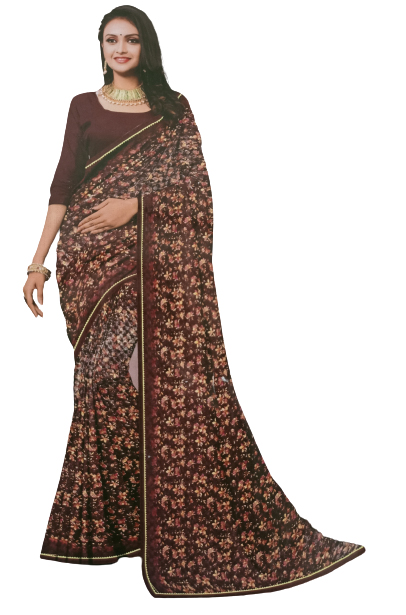 JACK WILLIAMS RISHI CHAMCHAM SAREE WITH BLOUSE