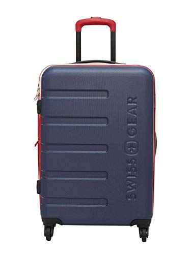 SWISSGEAR 28 Hard Navy Blue/Red/White Check-in Suitcase 