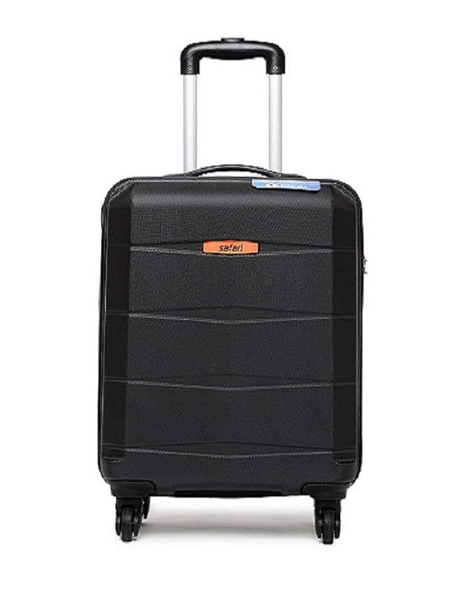 Safari Regloss Antiscratch Polycarbonate Red Check-In 4 wheels Large Hard Suitcase