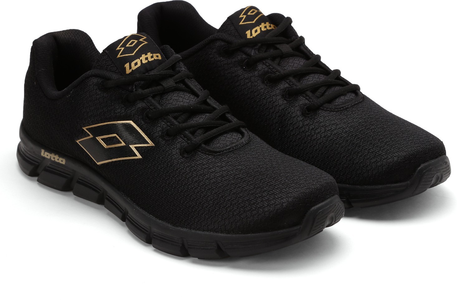 LOTTO VERTIGO BLK Running Shoes For Men