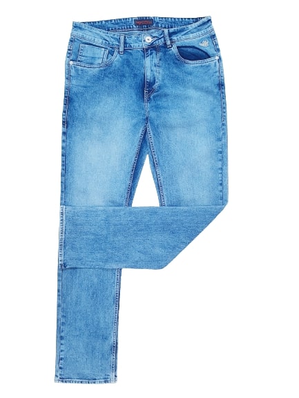 FLYING MACHINE  Men Slim Mid Rise Blue Jeans