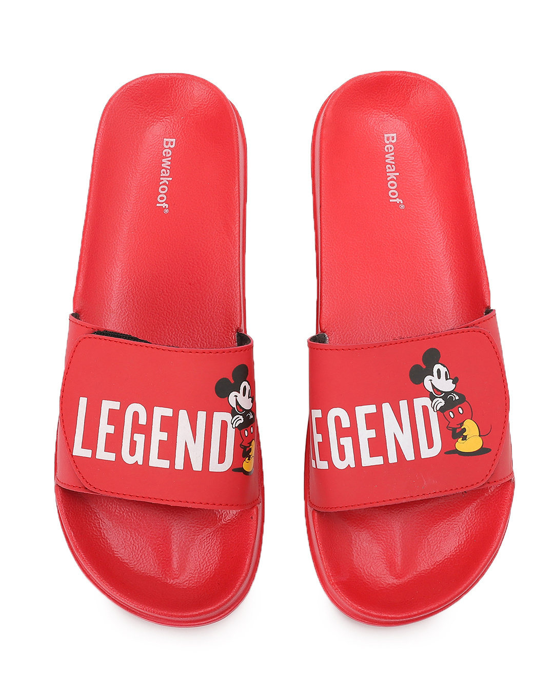 Bewakoof Mickey Legend Adjustable Men's Slider