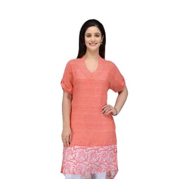 biba Straight Viscose Kurta