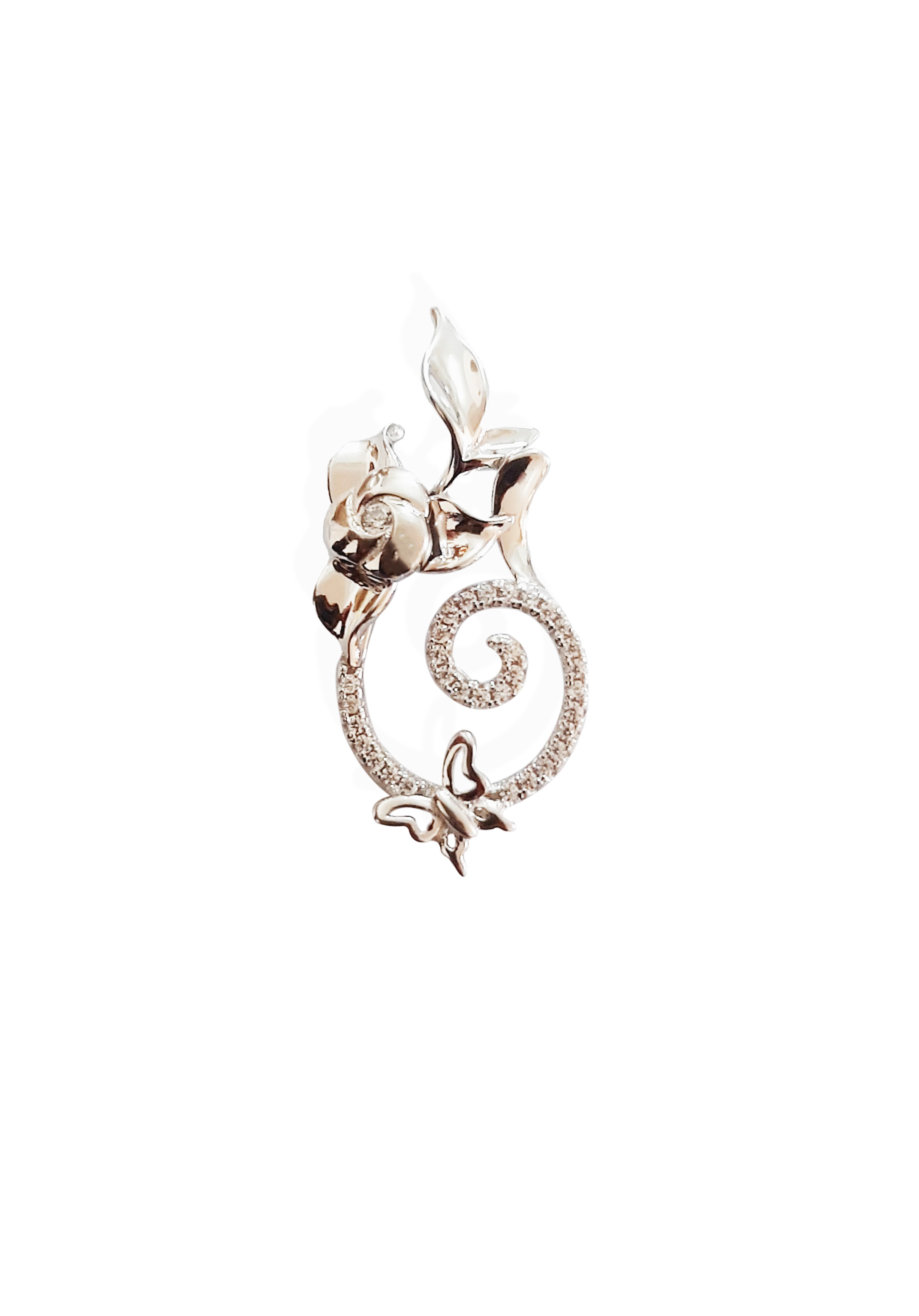 92.5 Silver Pendant for Women (2 GM)