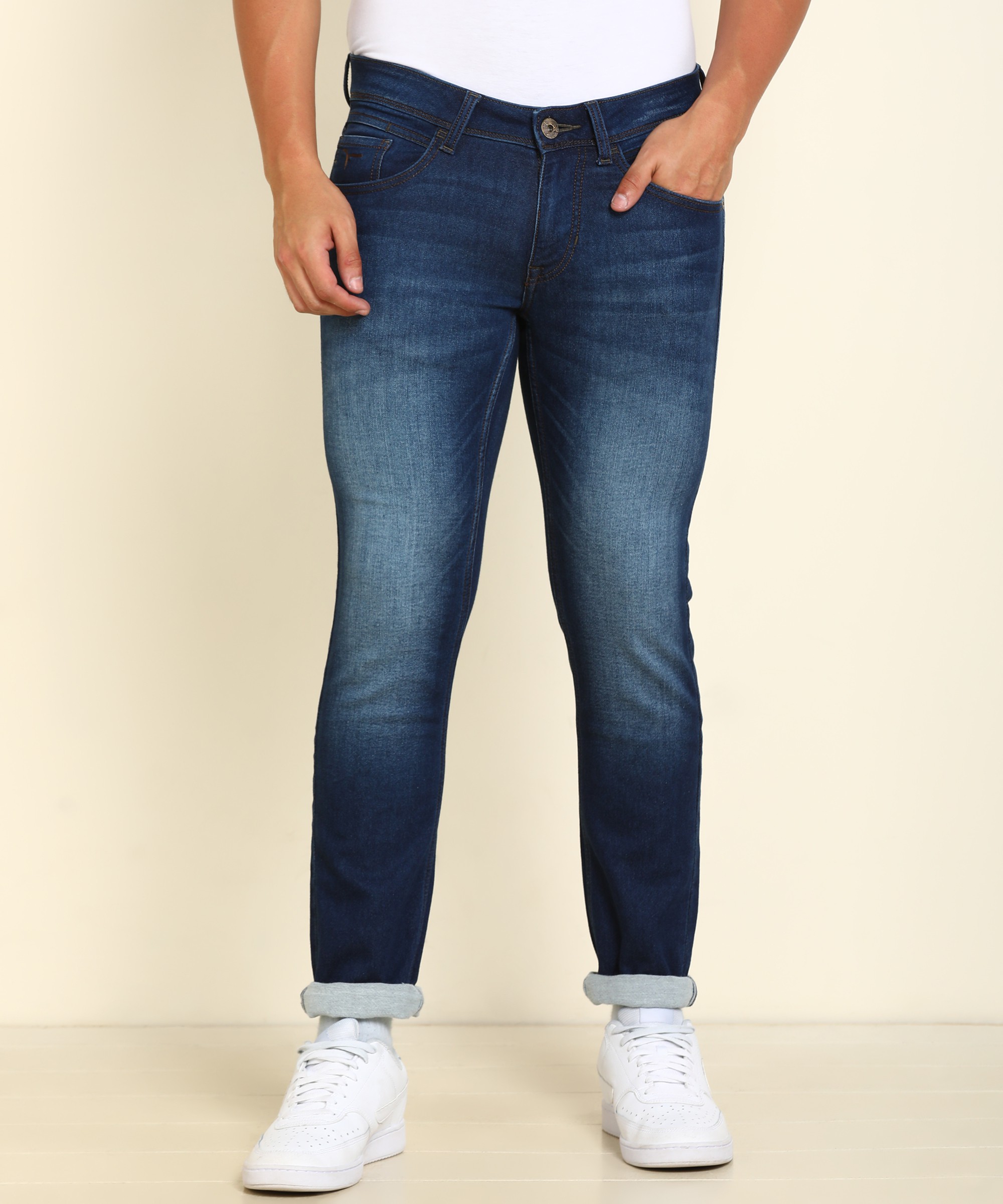 Flying Machine Men Slim Mid Rise Jeans