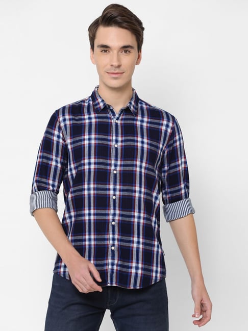 Pepe Jeans Regular Fit Checks Casual Shirt