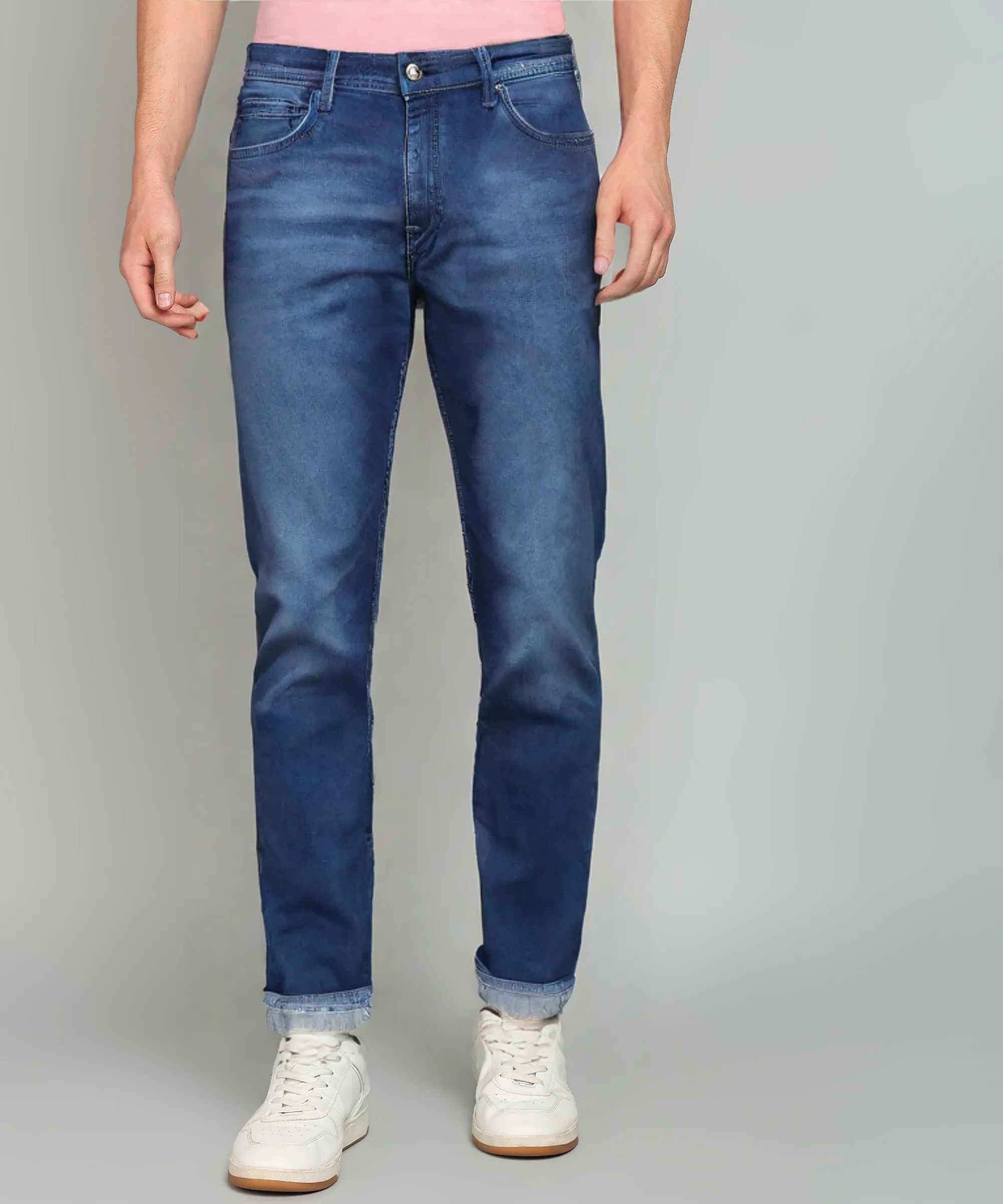 FLYING MACHINE Men Tapered Fit Mid Rise Jeans