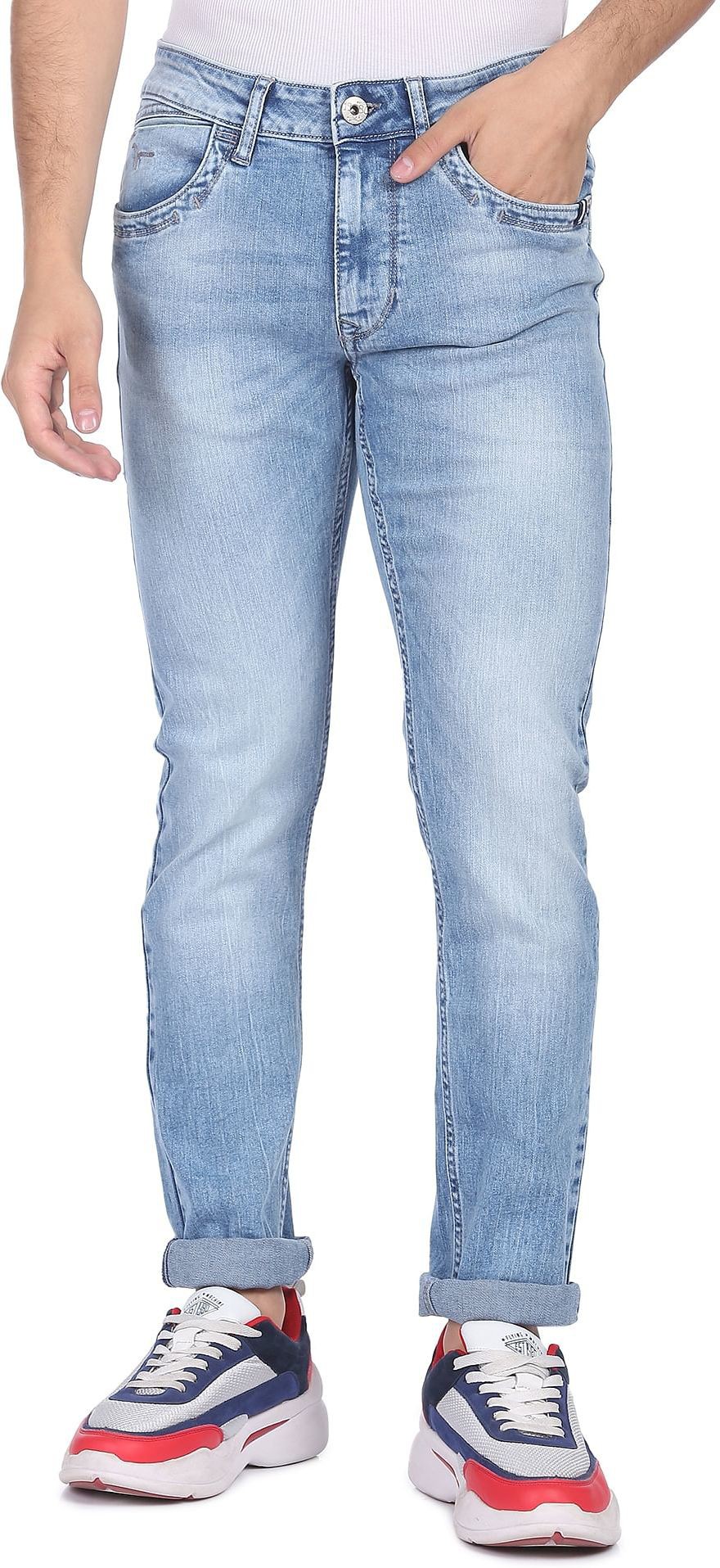 FLYING MACHINE Men Slim Mid Rise Jeans