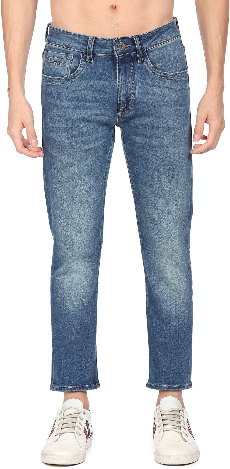 FLYING MACHINE Men Slim Mid Rise Jeans