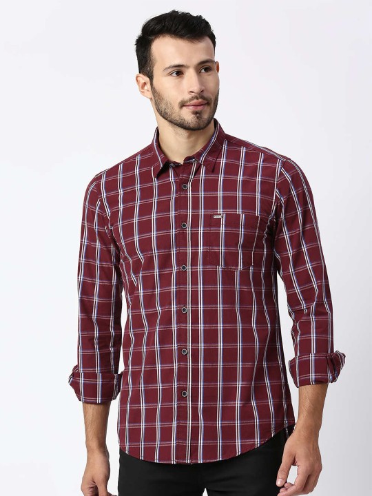 Pepe Jeans Men Checked Casual Shirt