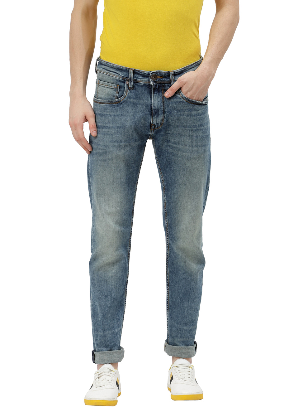 Pepe Jeans Tapered Vapour Fit Low Waist Slim Fit Jeans