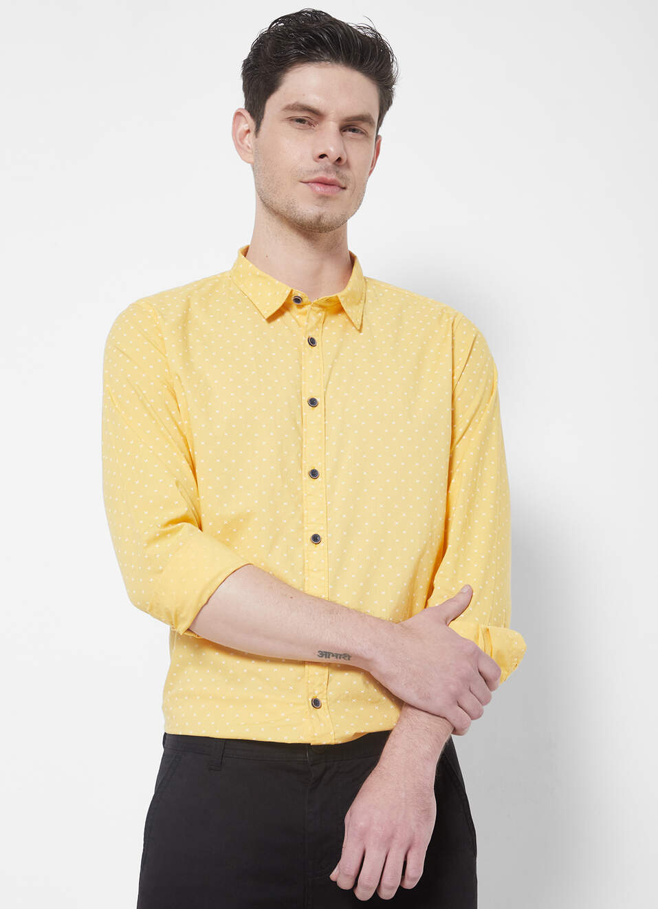 Pepe Jeans Timeo Minimal Printed Casual Shirt