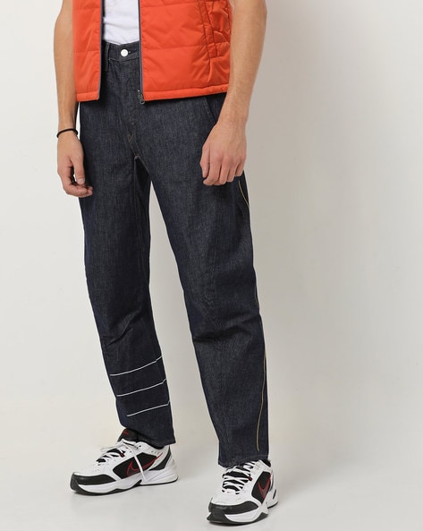 LEVIS LEJ Baggy Tapered Jeans with Contrast Trims