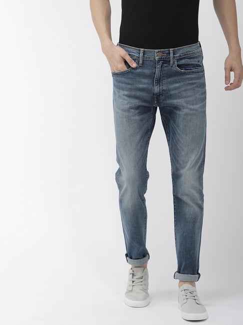 Levi's Denim Cotton Slim Fit Tapered Fit Jeans