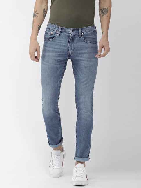 LEVI'S Men Slim Mid Rise Slim Fit Jeans