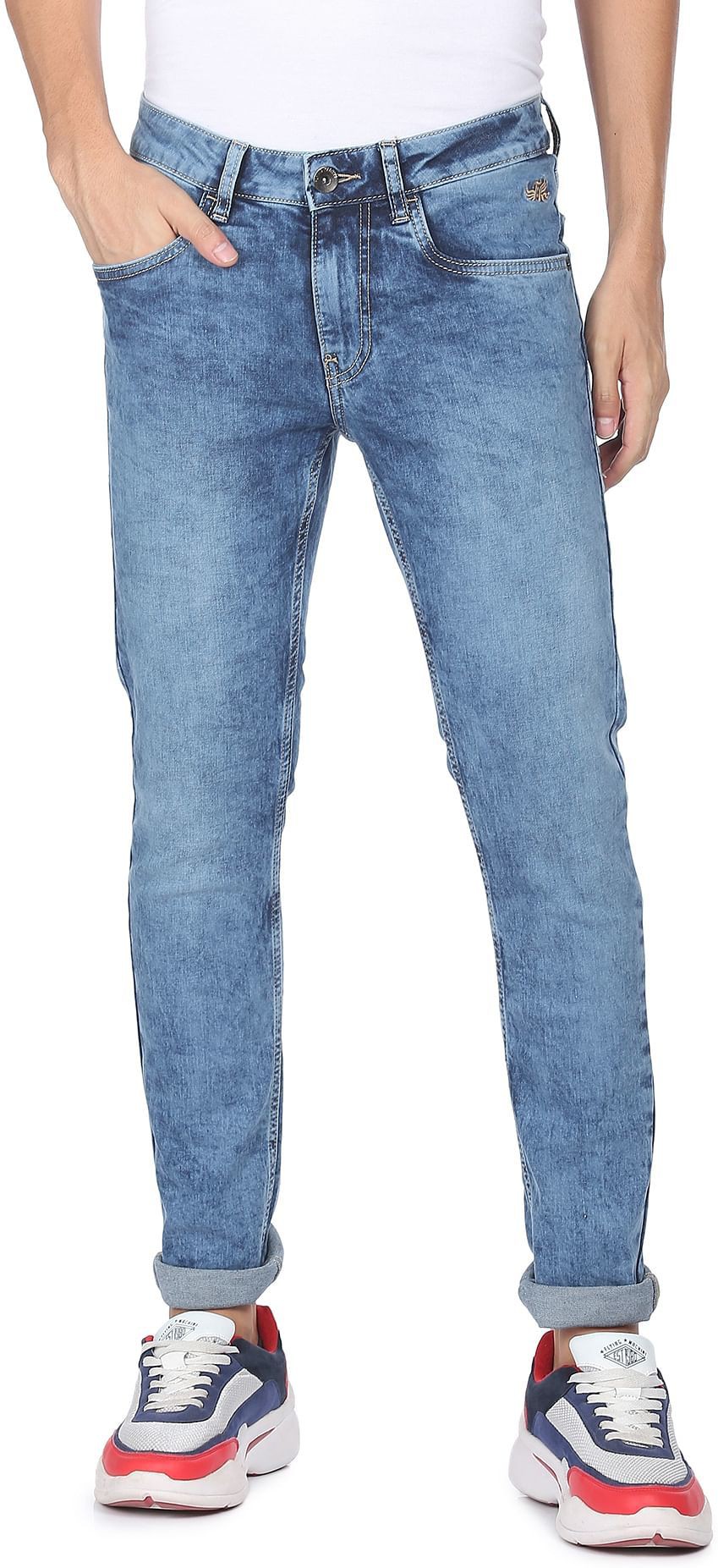 Flying Machine Men Skinny Low Rise Jeans