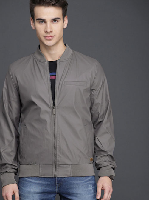 WROGN Men Solid Bomber