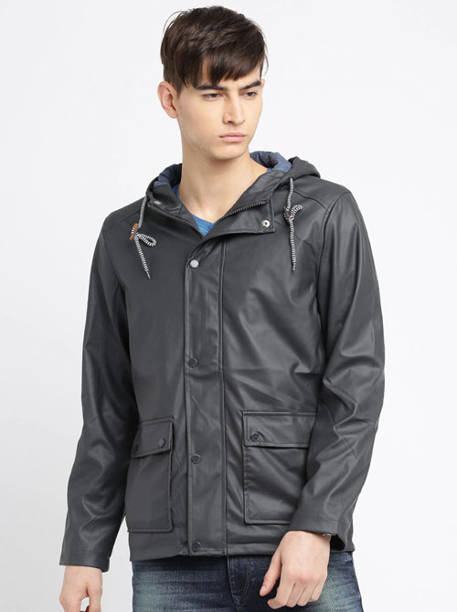 Mast & Harbour Hooded Tailored Jacket