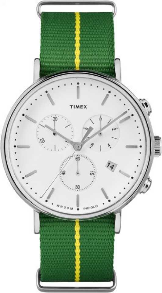 Timex Weekender Fairfield Quartz Movement White Dial Men's Watch