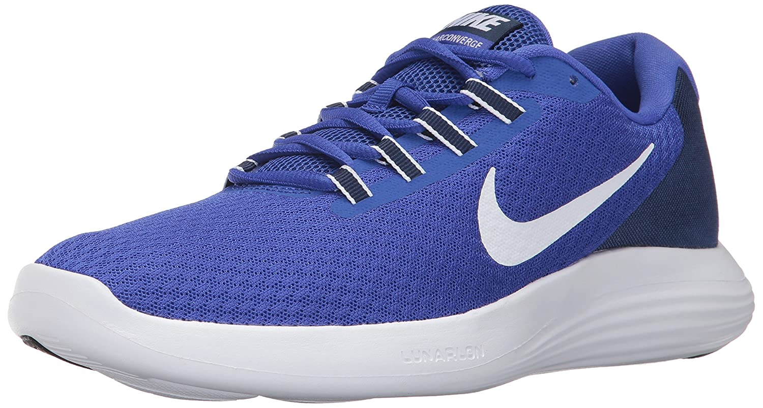 Nike Men's Lunarconverge P.Blue/Wht-Binary Blue-Blk Running Shoes