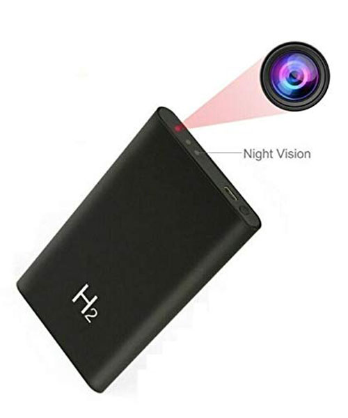 H2 Night Vision Hidden DVR Powerbank Spy