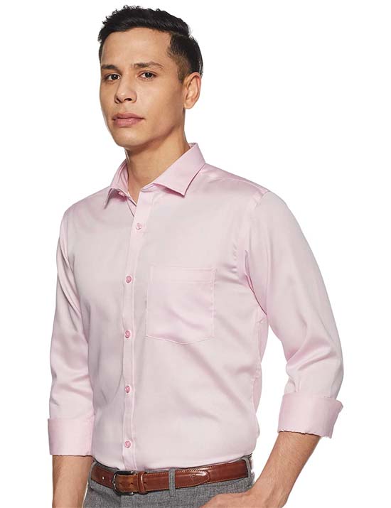 Park Avenue Men's Plain Slim fit Formal Shirt